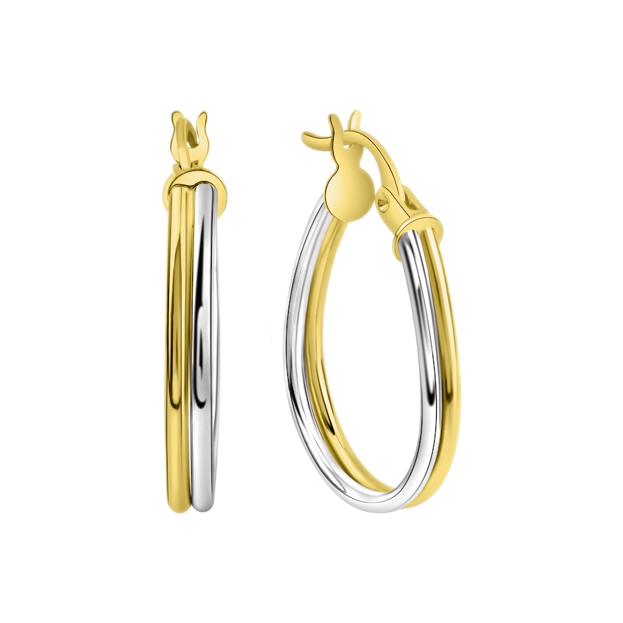 Fascination by Ellen K. Creolen 375/- Gold ohne mehrfarbig Damen