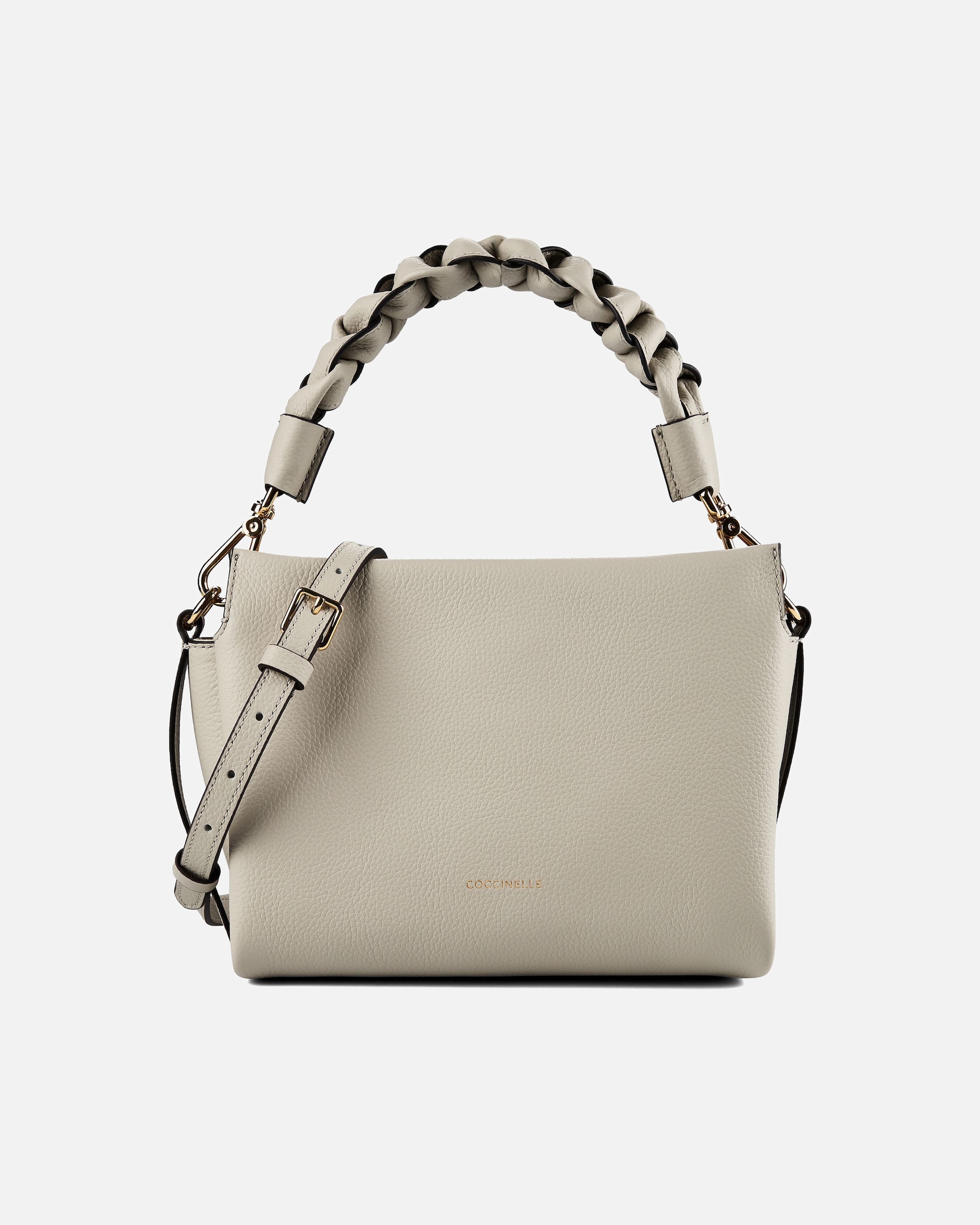 Tasche für Weiblich Coccinelle Boheme Henkeltasche eucalipto-fango