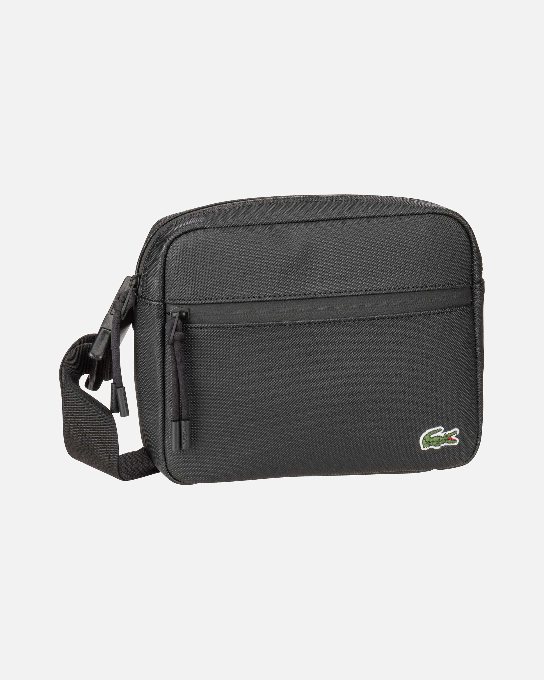 Umhängetasche für Männlich Lacoste Umhängetasche LCST Reporter Bag Black