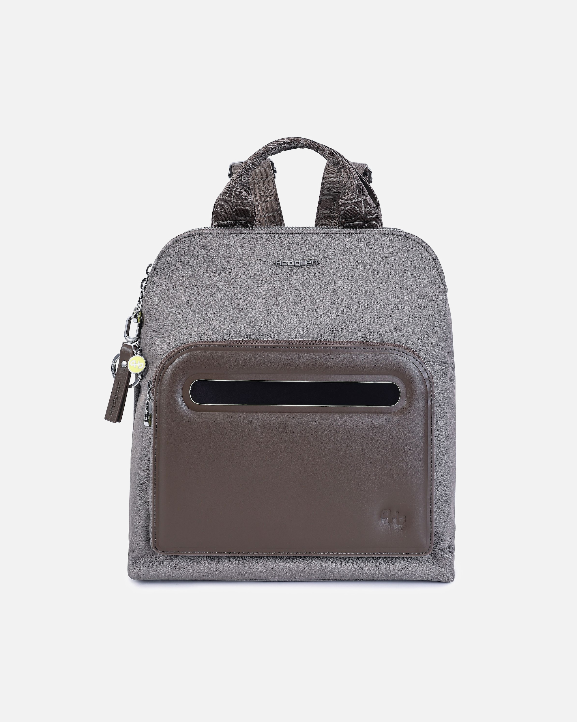 Rucksack für Weiblich Hedgren Fika City-Rucksack vintage taupe
