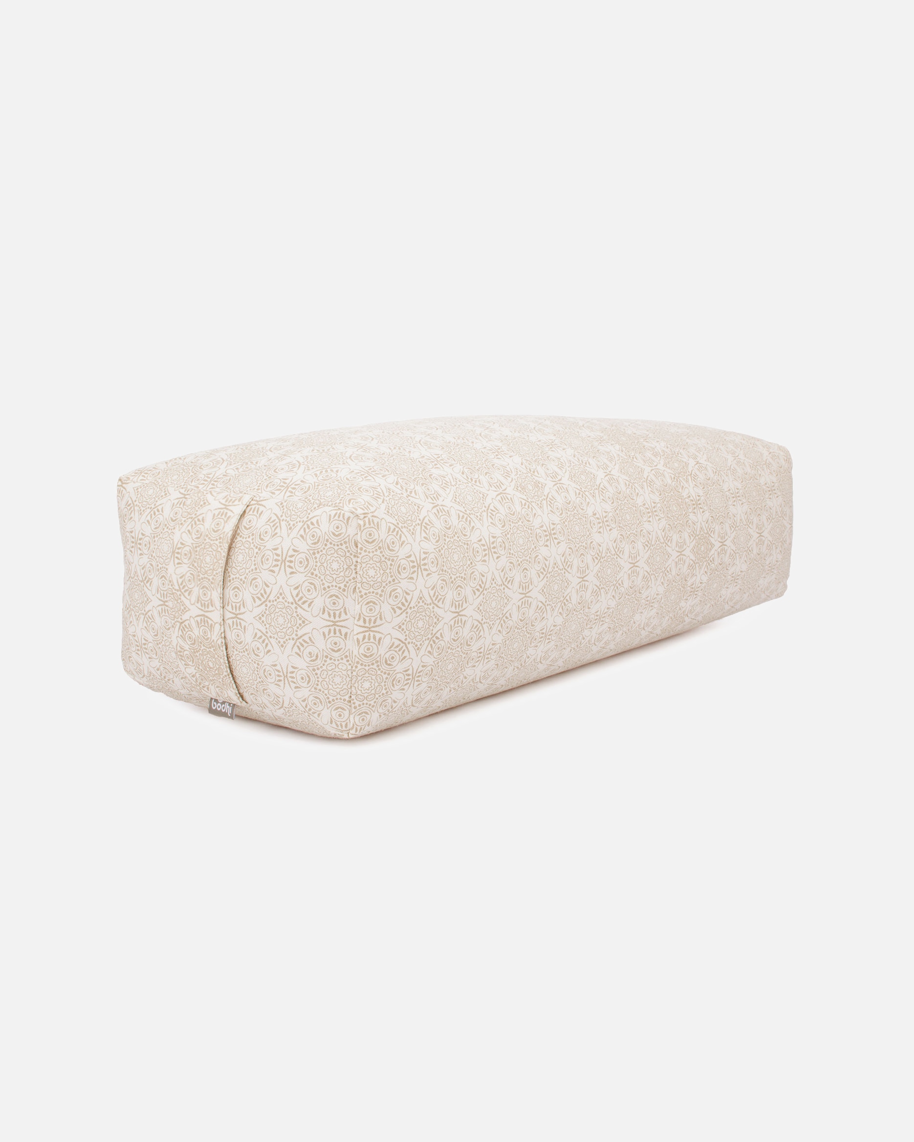 Yogazubehör für Unisex bodhi Maharaja Salamba (rechteckig) Yoga-Bolster Madurai, ecru