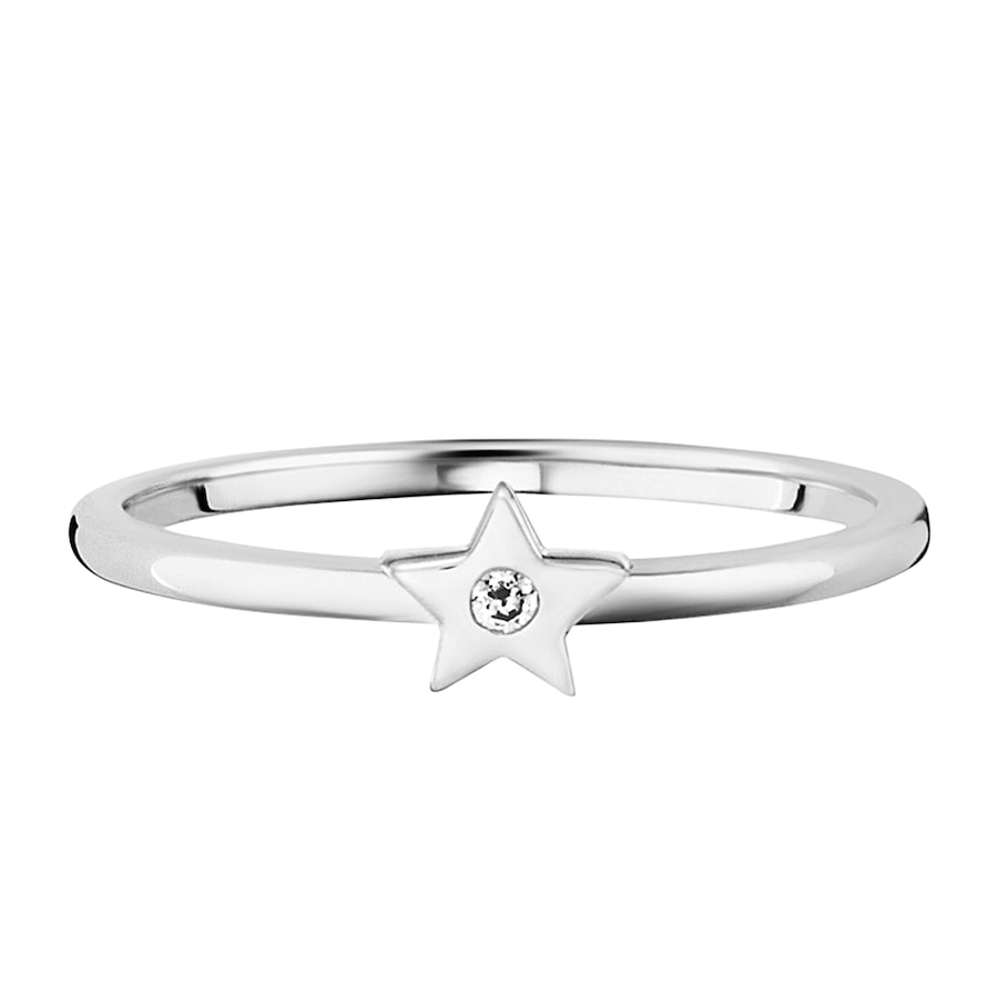 caï Ring 925/- Sterling Silber Zirkonia weiß 056 (17,8) Damen