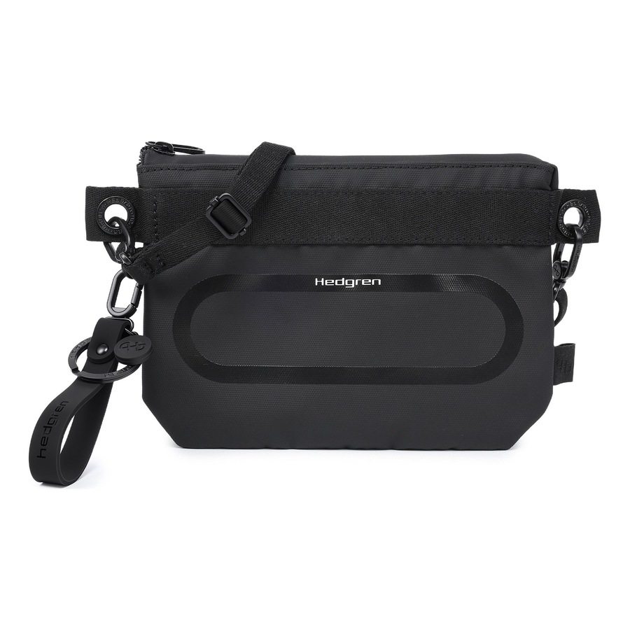 Hedgren Uni Umhängetasche coated black Schwarz Damen
