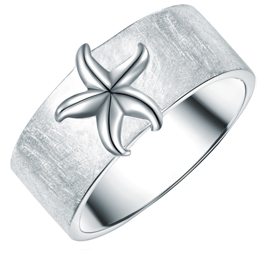 Rafaela Donata Ring Seestern aus Sterling Silber in 54 Damen