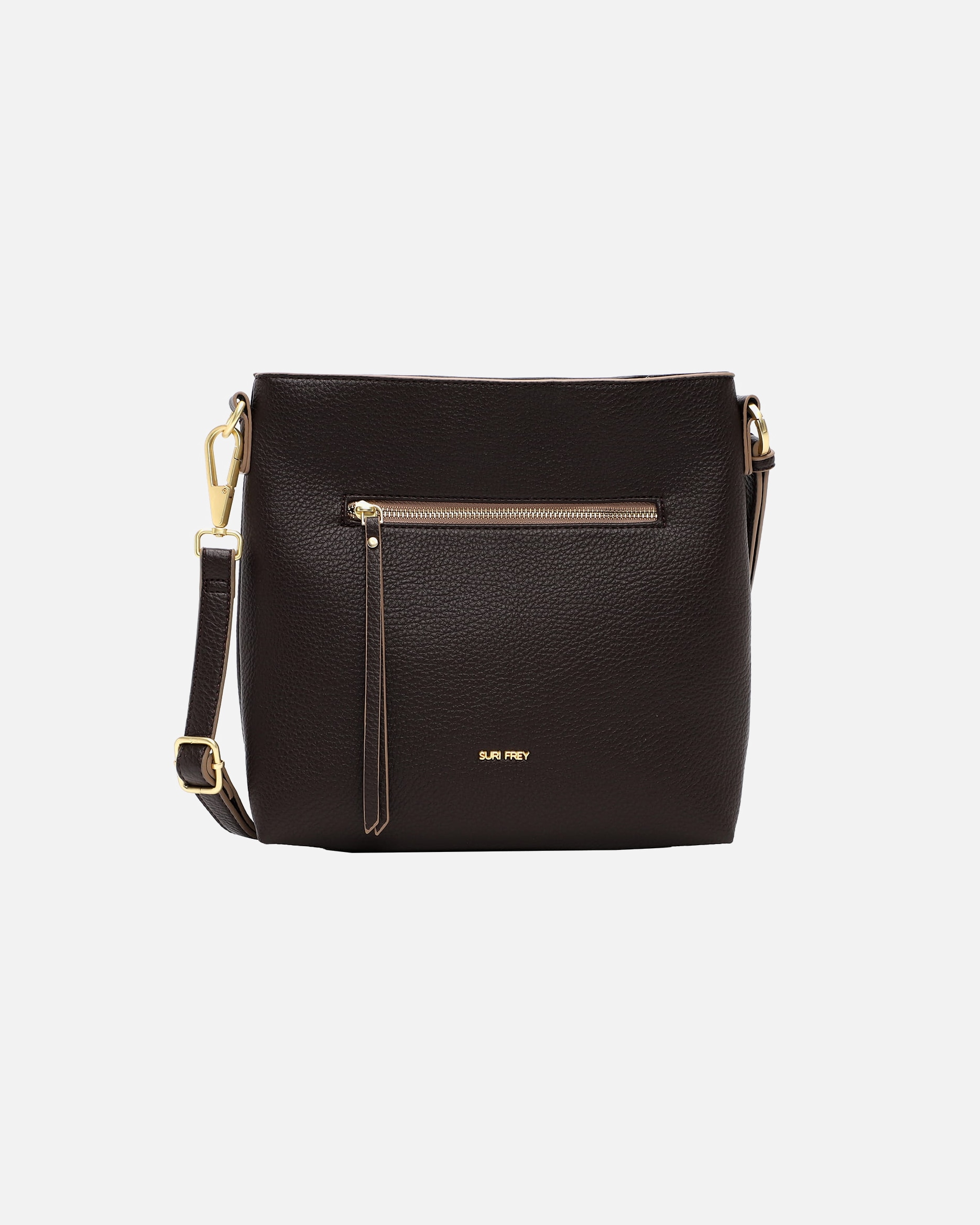 Tasche für Weiblich SURI FREY Umhängetasche SFY Melany Braun
