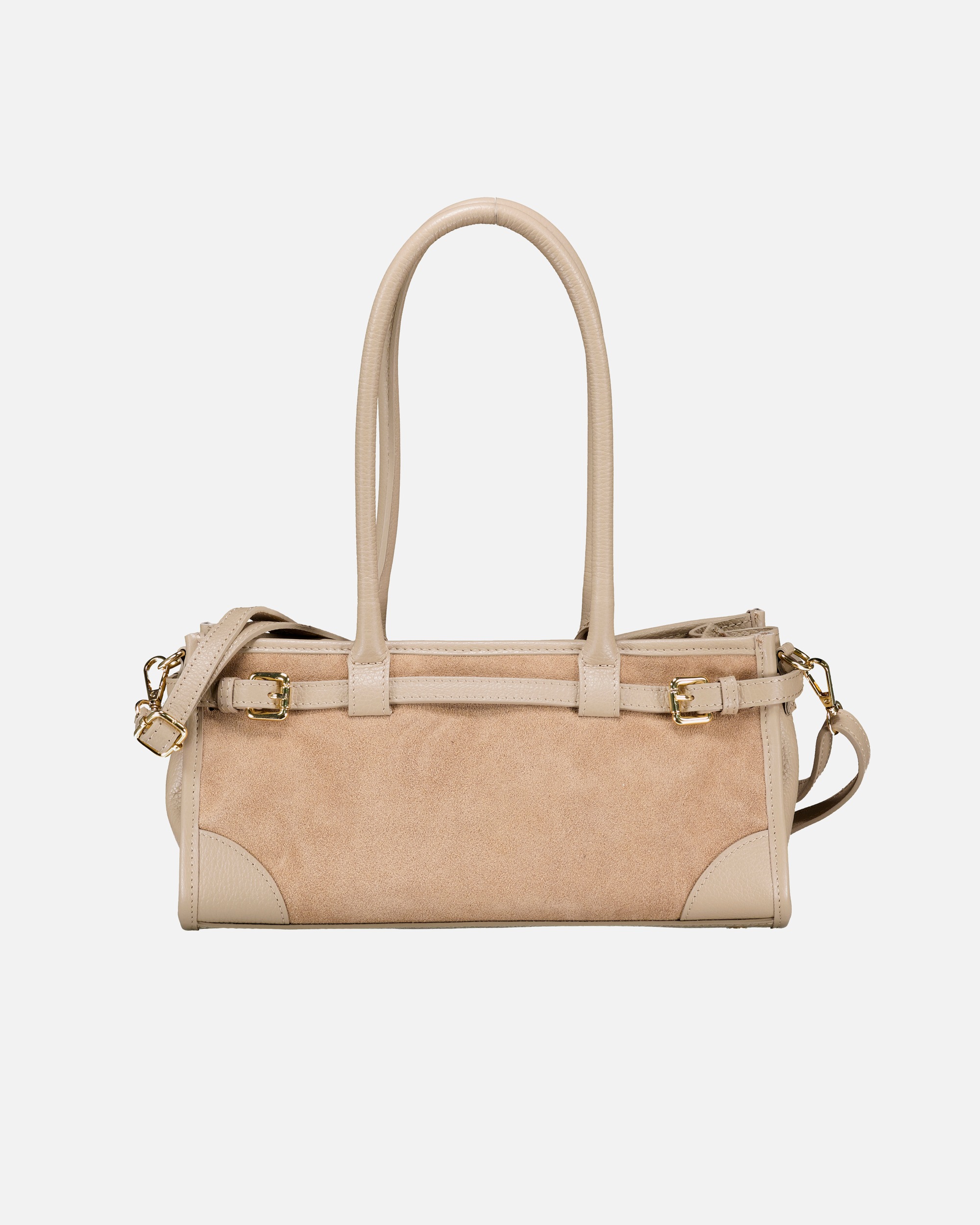 Shopper für Weiblich Hausfelder Manufaktur Shopper Velours Beige
