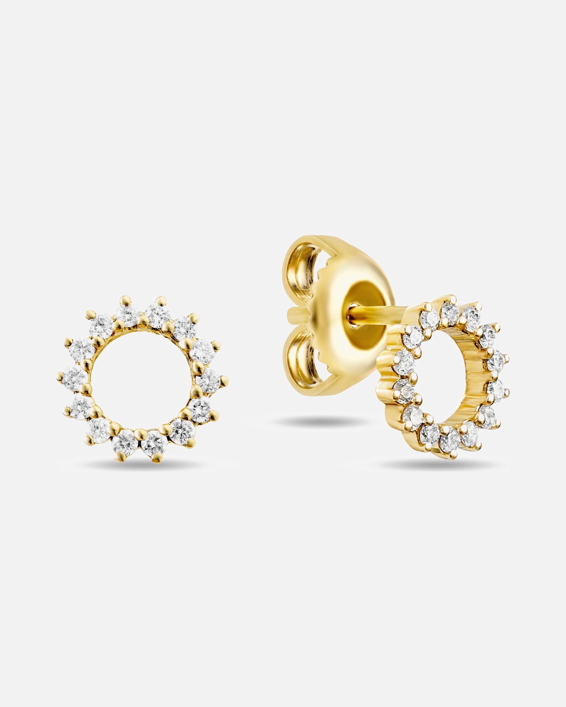 Ohrringe für Weiblich CHRIST Ohrstecker 375er Gelbgold One Size
