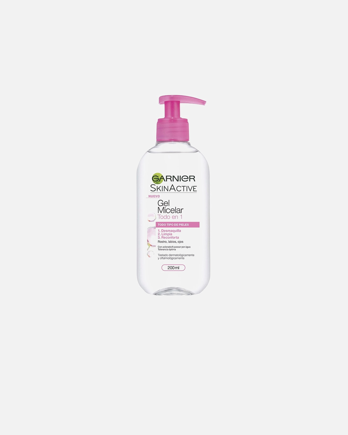 Reinigungsgel für Weiblich Garnier SKINACTIVE All-in-1 Mizellengel 200 ml