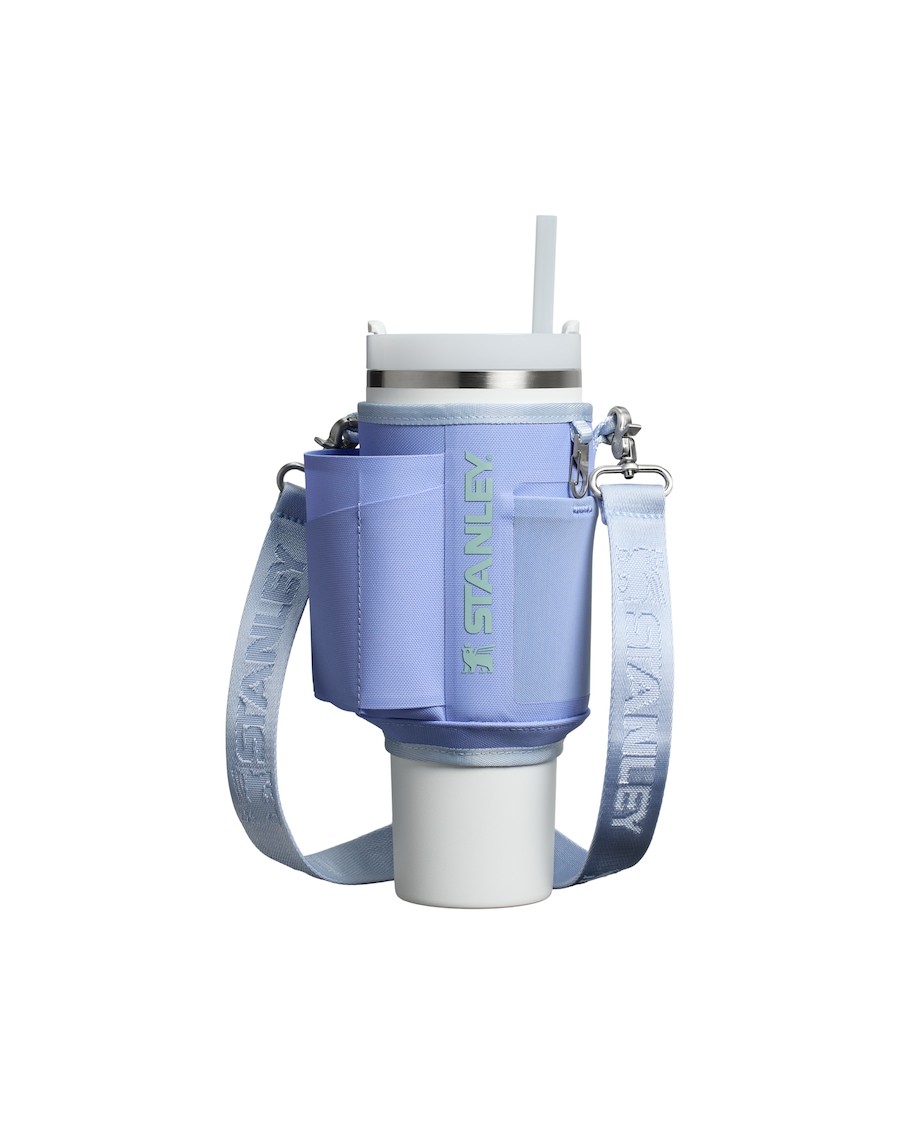 Stanley 1913 Tragetasche für - 1,18L THE QUENCHER H2.0 FLOWSTATE TUMBLER Hydrangea Silber