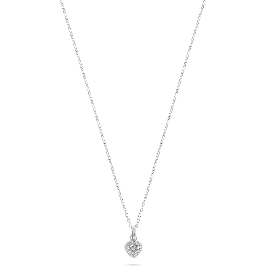 FAVS Kette 925er Silber, Farbstein One Size Damen