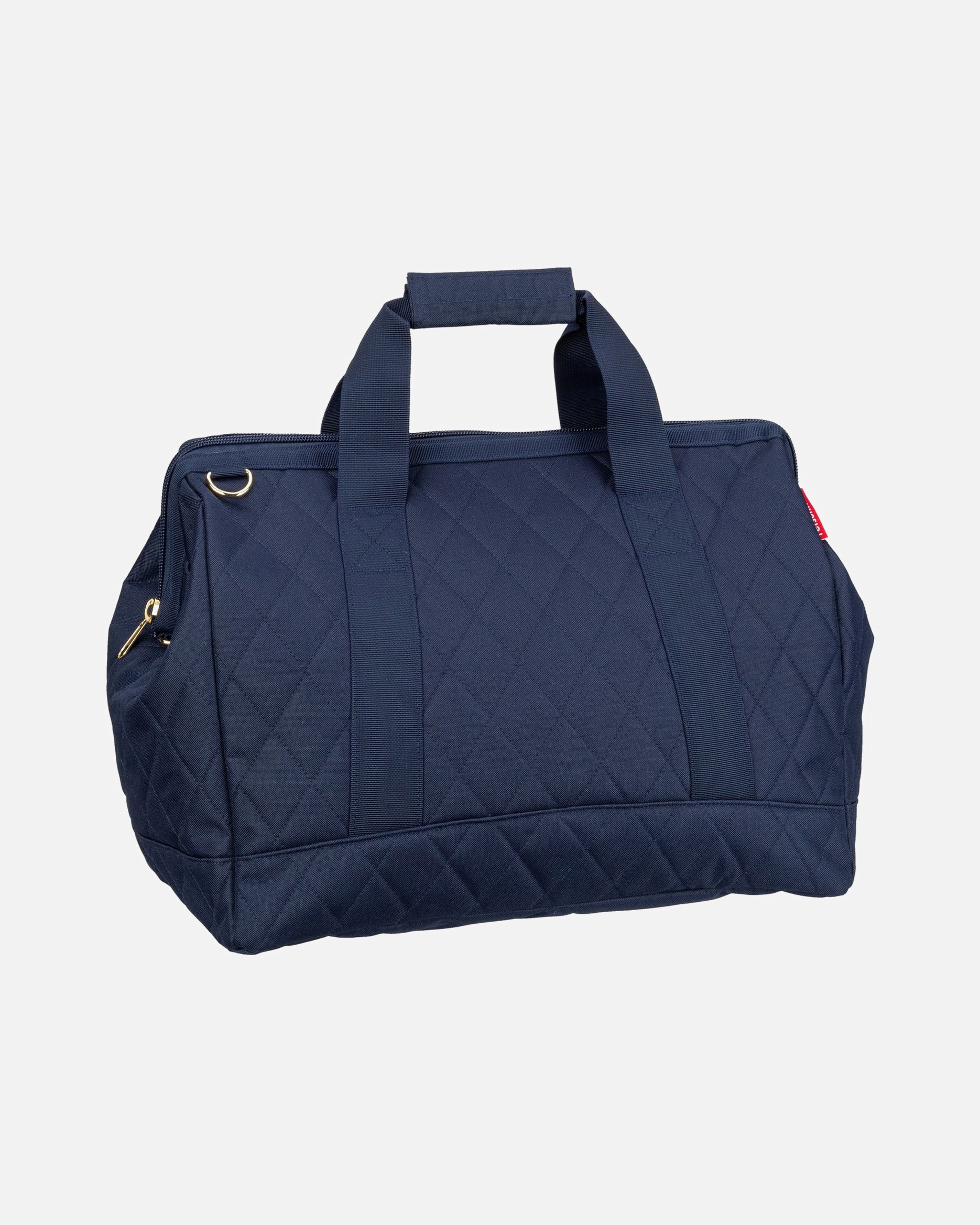 Tasche für Weiblich Reisenthel Allrounder L Weekender Reisetasche 48 cm Rhombus Midnight Gold