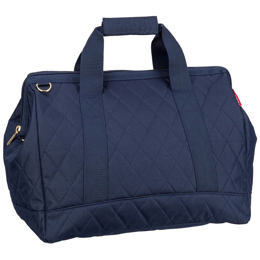 Reisenthel Sporttasche allrounder L twist Rhombus Midnight Gold Schwarz