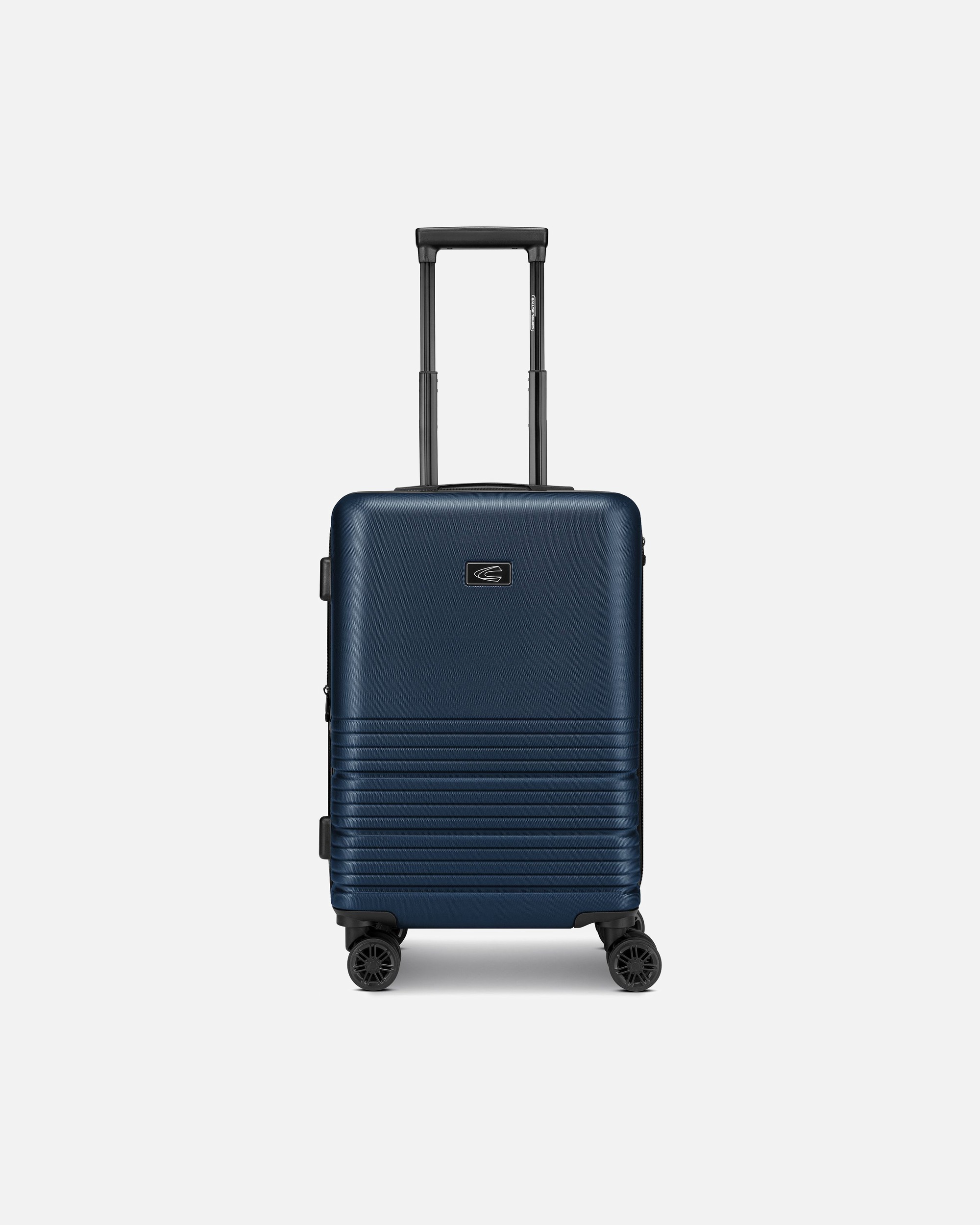 Handgepäckkoffer für Männlich camel active Hanoi 4 Rollen Kabinentrolley S 55 cm mit Dehnfalte dark blue
