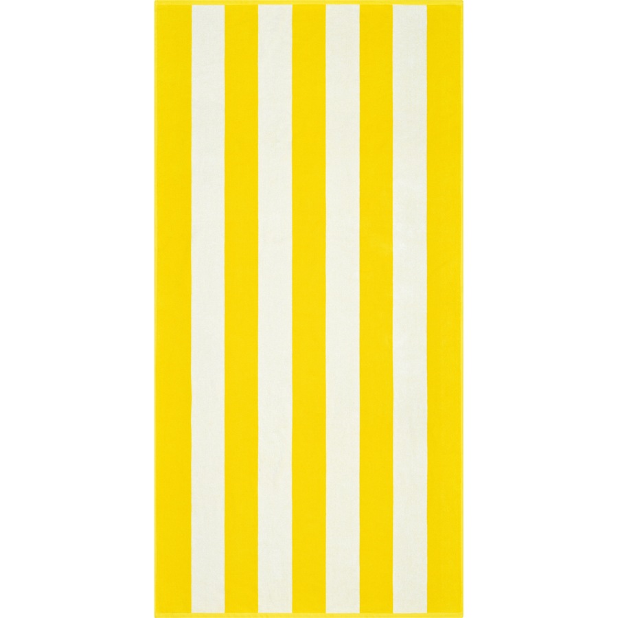 Cawö Strandtücher Beach Stripes 5583 yellow - 56 90x180 cm