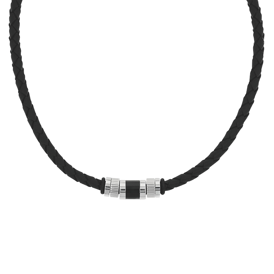 Tom Tailor Kette mit Anhänger schwarz Herren