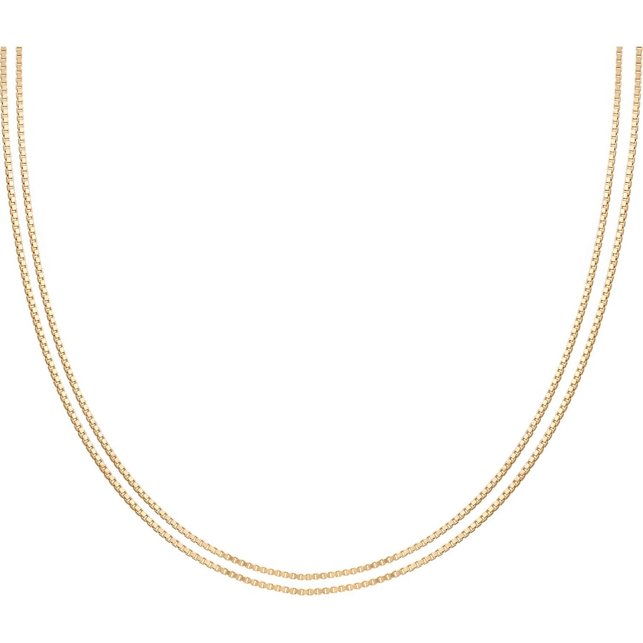 caï Kette 925er Silber gold Damen
