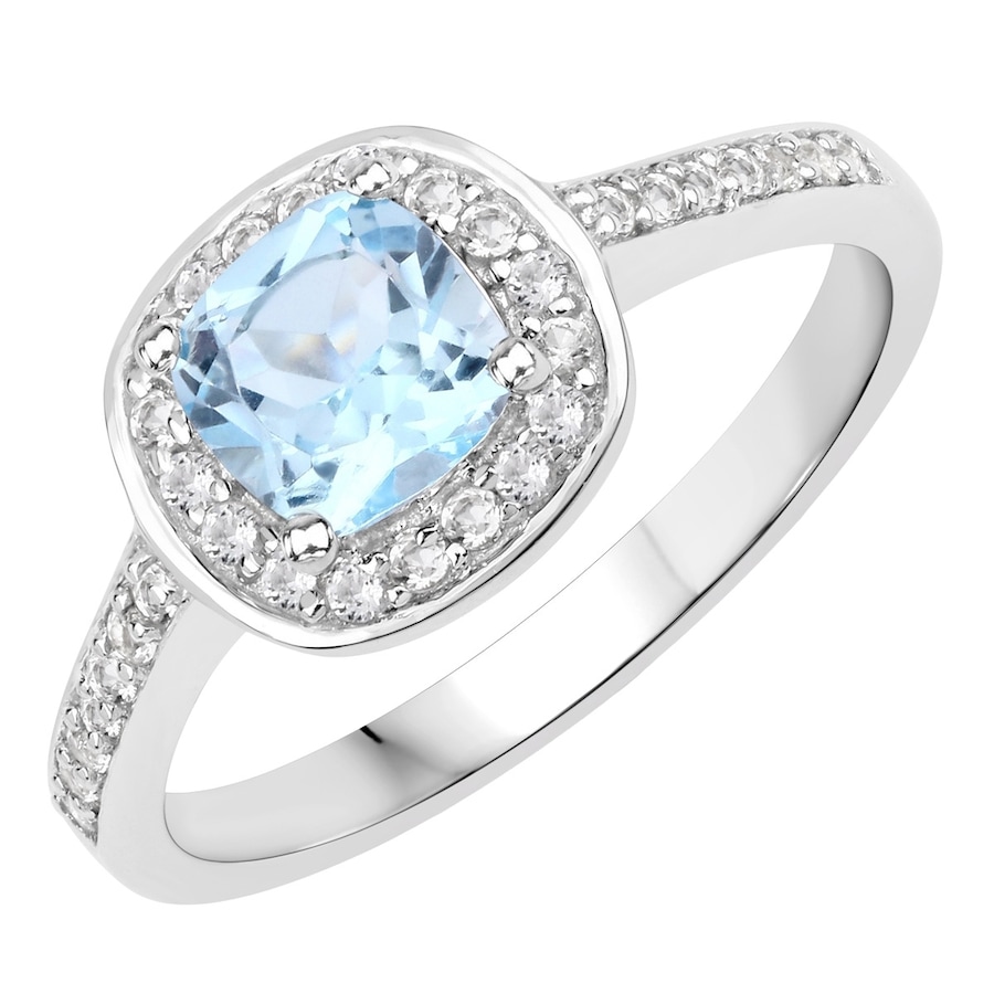 Rafaela Donata Ring Sterling Silber Blautopas in 50 Damen