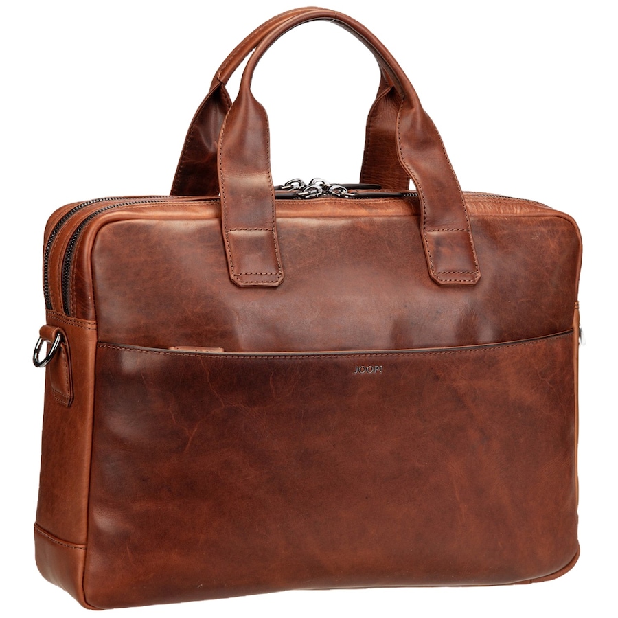 JOOP! Aktentasche Cerratano Pandion MHZ Cognac Hellbraun Herren
