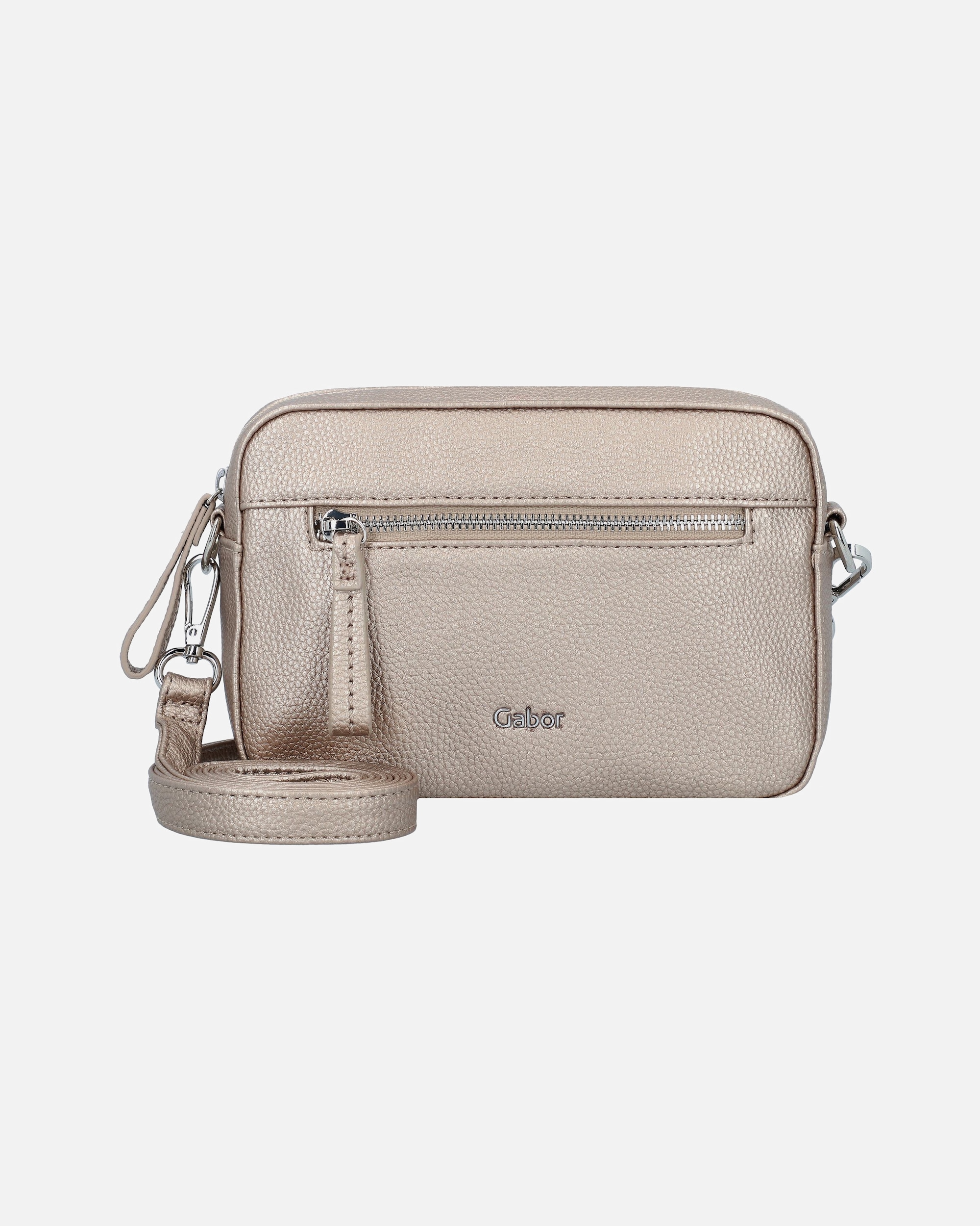 Tasche für Weiblich Gabor Silena Umhängetasche metallic rose