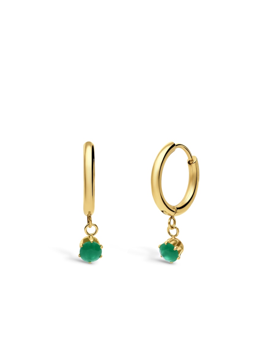 Lucardi Ohrringe Stahl Damen