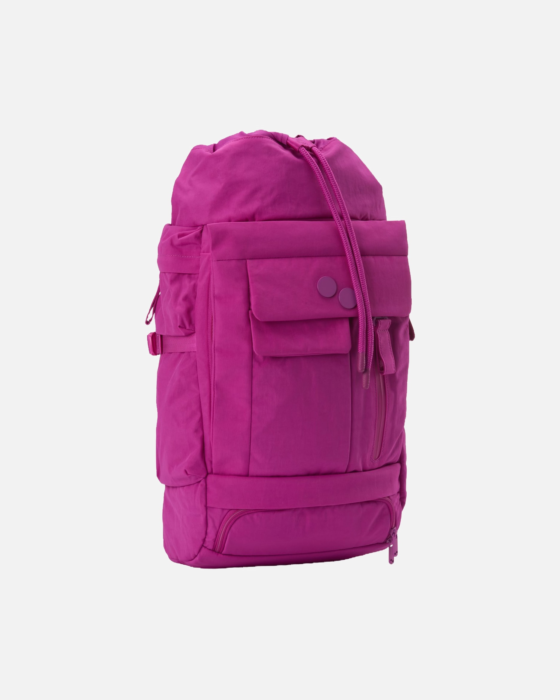 Rucksack für Unisex Pinqponq Default Brand Line Rucksack Blok Medium Crinkle Fuchsia