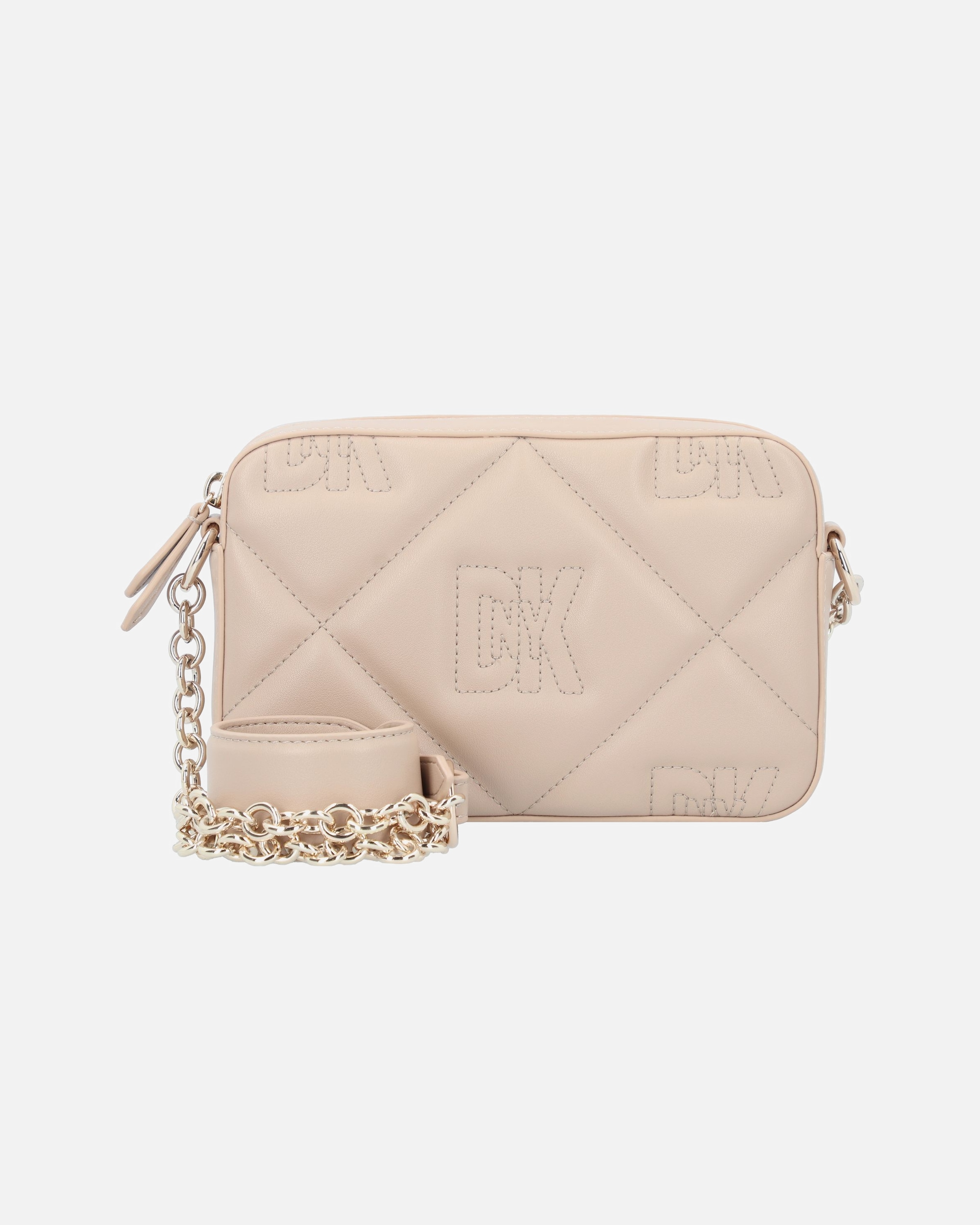 Tasche für Weiblich DKNY Crosstown Umhängetasche Leder 20 cm neutral