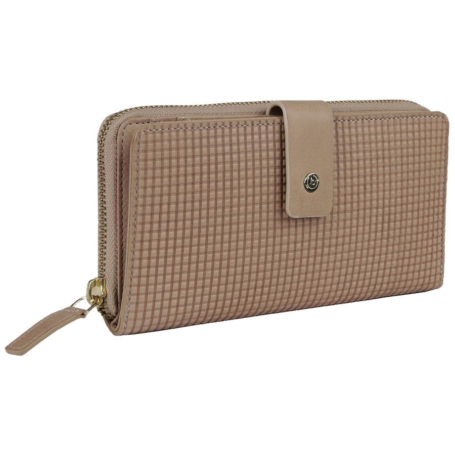 Bugatti Geldbörse Noemi Ladies Long Zip Wallet Sand Nude Damen