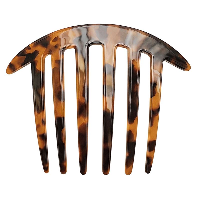 SOHO Lucile French Twist Einsteckkamm Tortoise Hellbraun