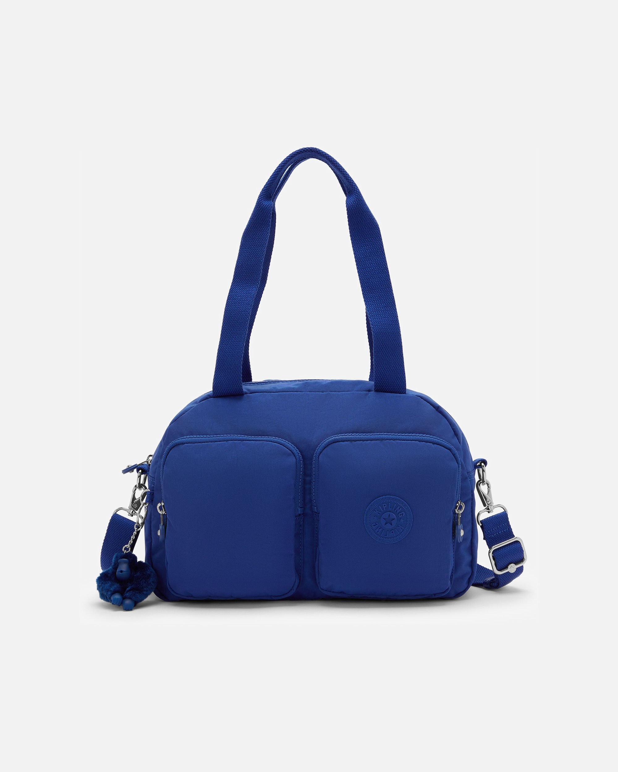 Tasche für Weiblich Kipling Basic Schultertasche blazing blue