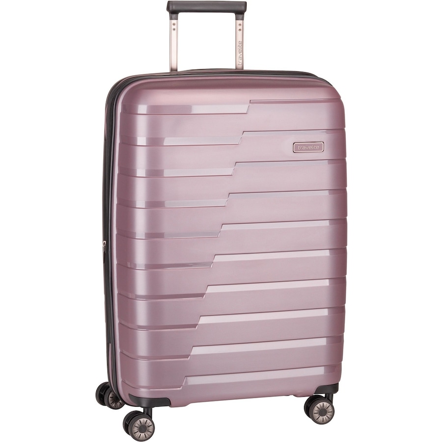 Travelite Trolley + Koffer Air Base 4-Rad M Flieder Violett