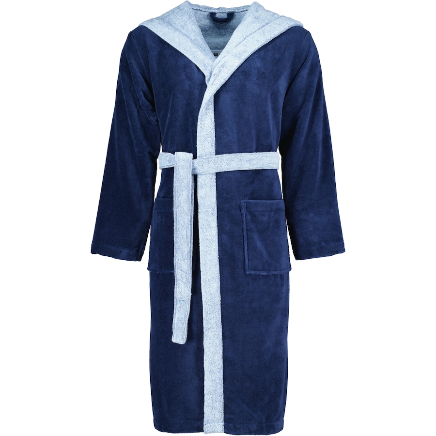 Vossen Bademäntel unisex Kapuze Poppy winternight - 004 M Weiss