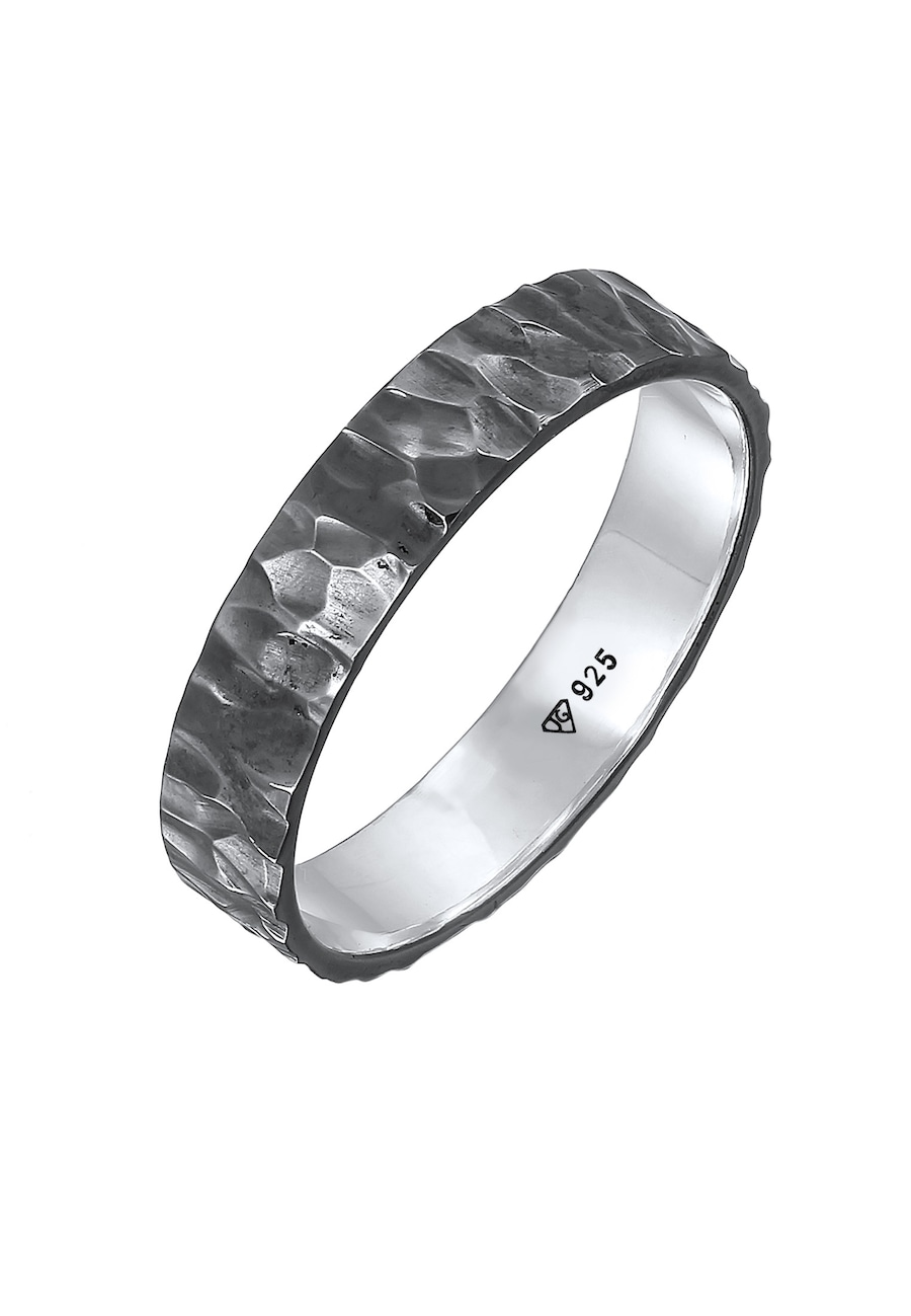 KUZZOI Herren Bandring Freundschaftsring 925 Silber 58