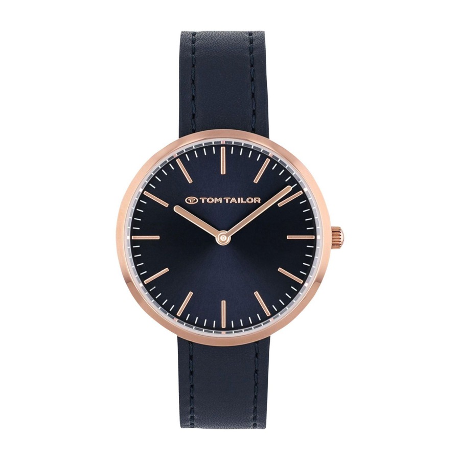 Tom Tailor Quarzuhr Blau Damen