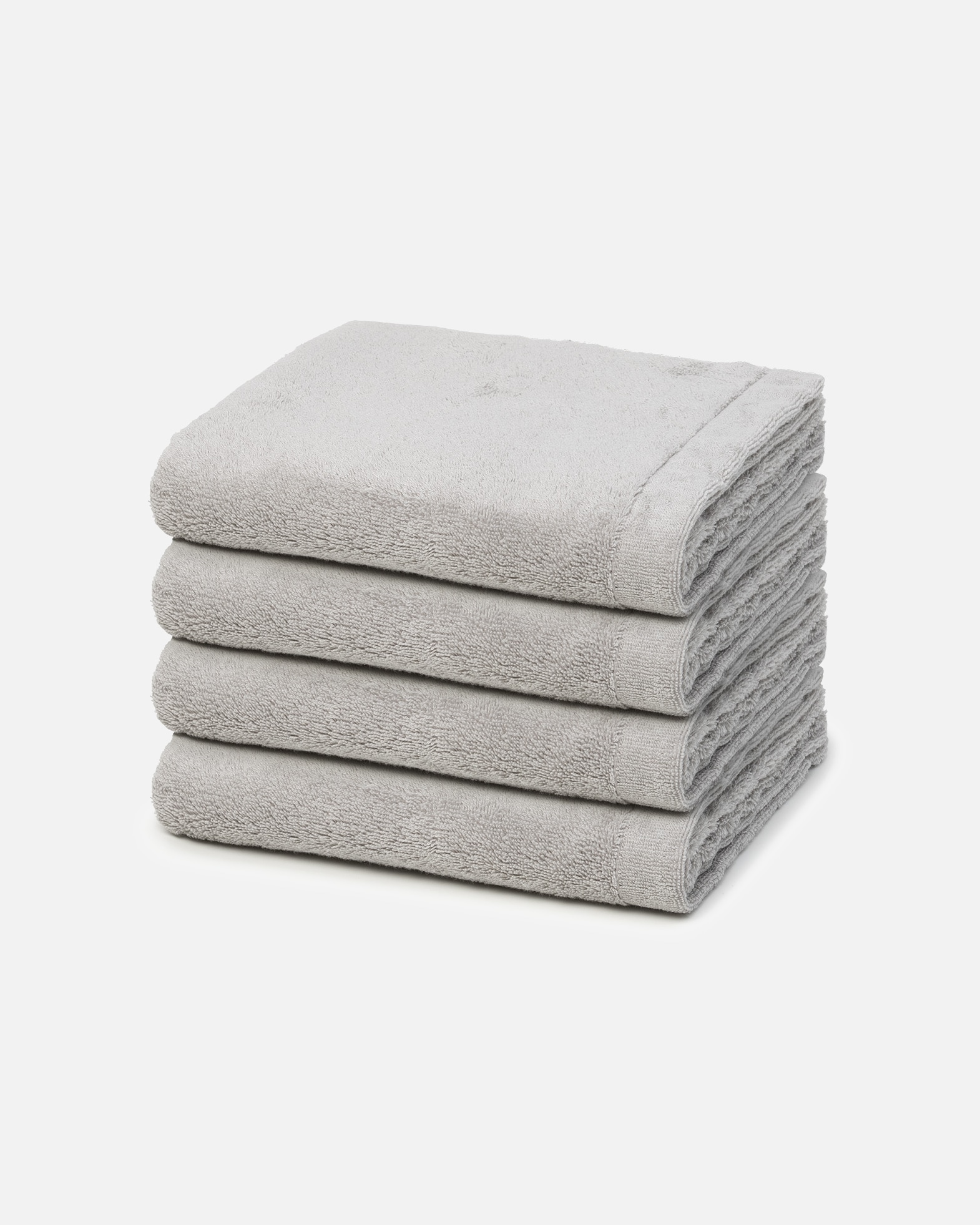 Handtuch für Unisex Cawö Handtuch-Set Lifestyle (4er Set) Platin