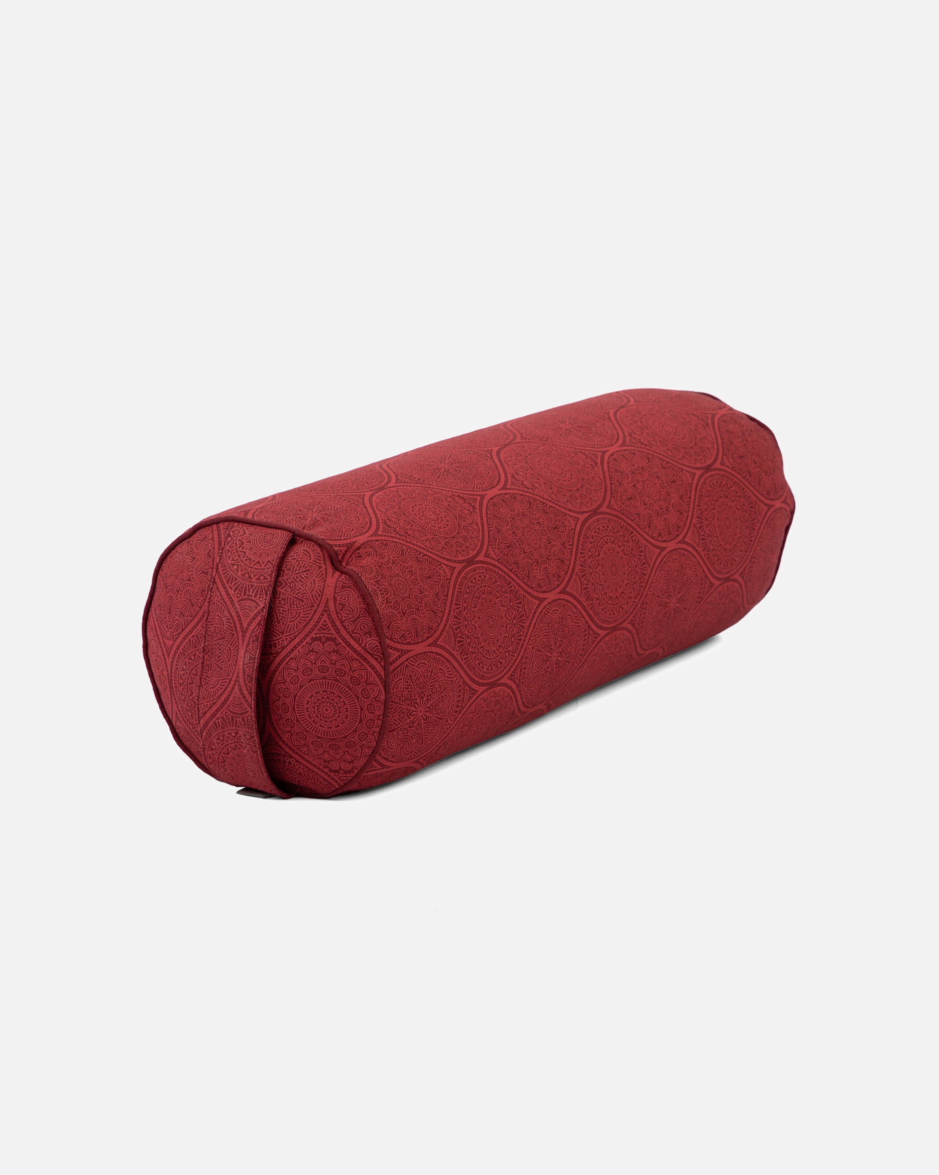 Yogazubehör für Unisex bodhi Maharaja Collection: Yoga-Bolster (rund) Mayuri, dunkelrot
