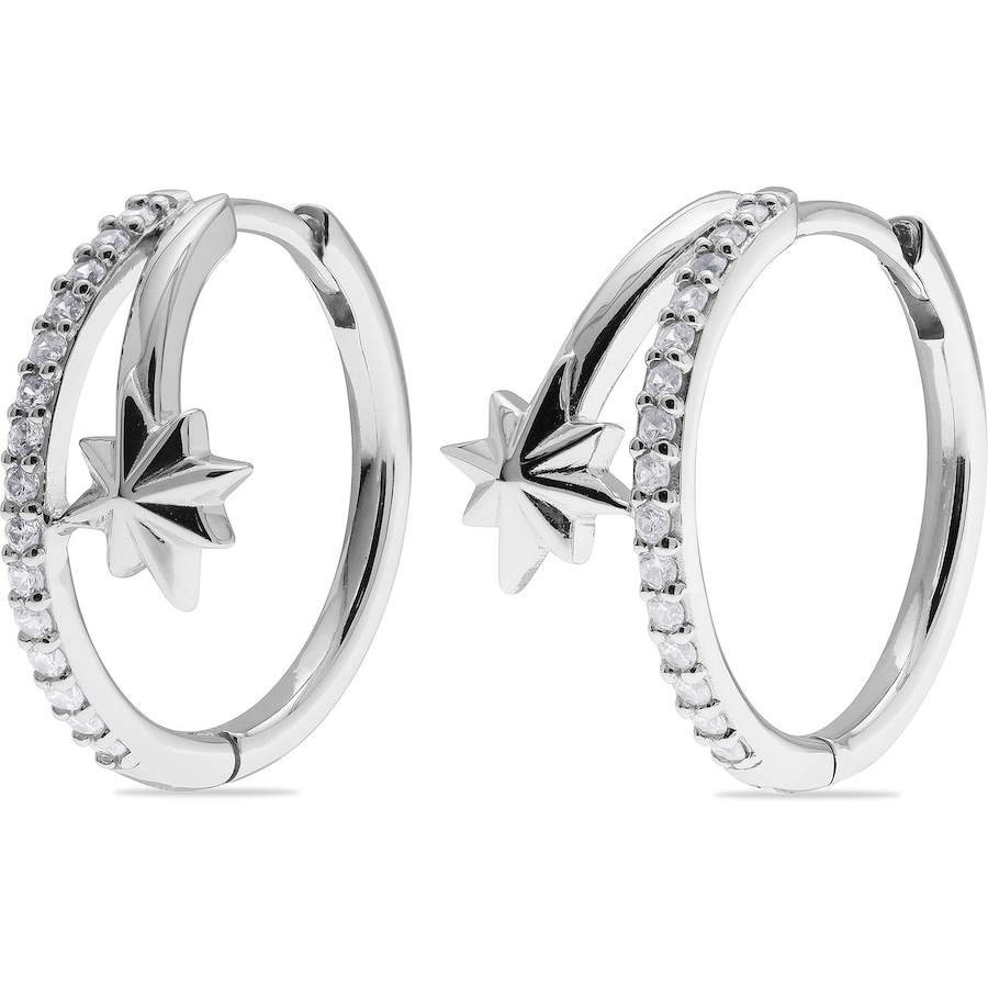 Guido Maria Kretschmer Creolen 925er Silber, recycelt silber Damen