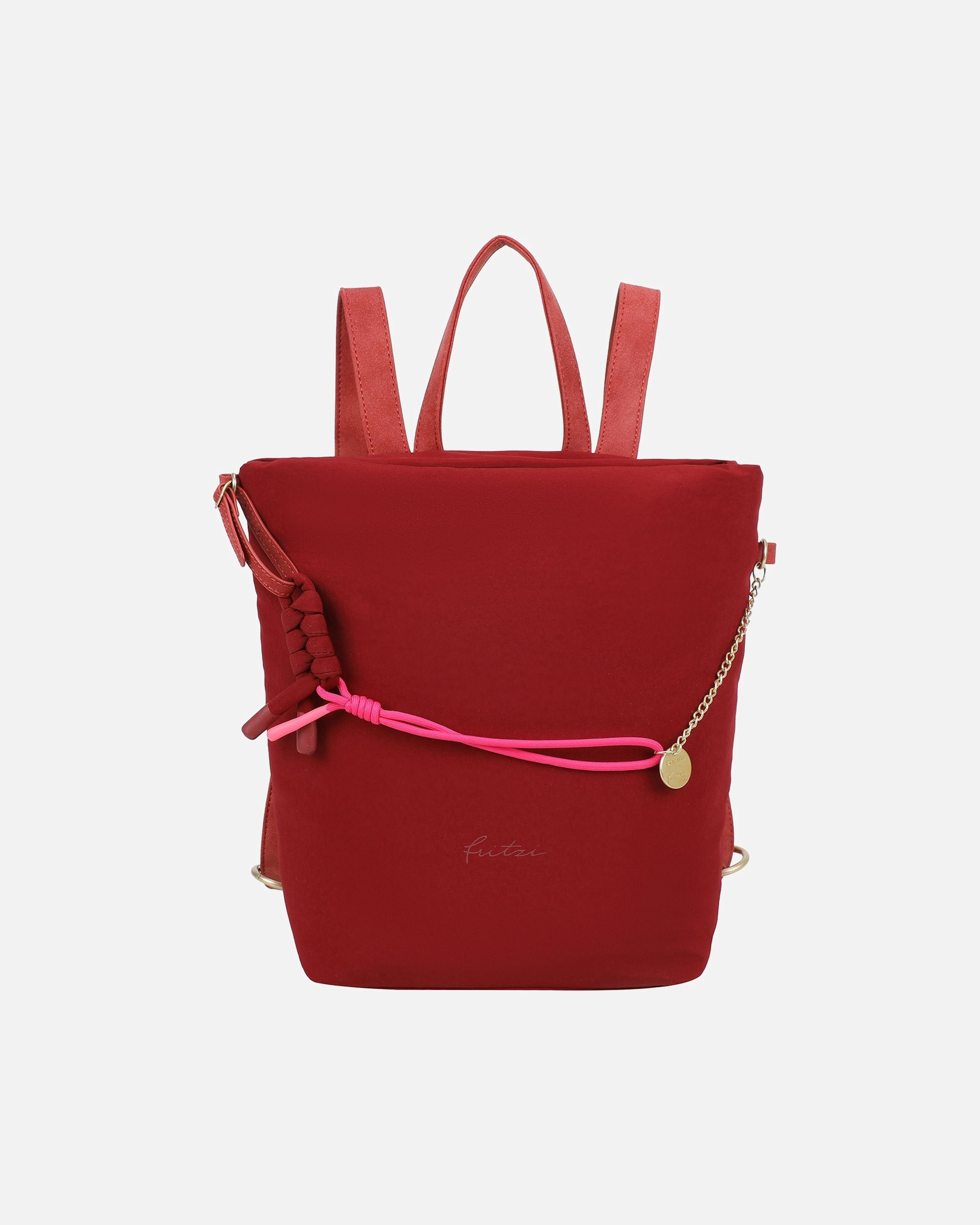 Rucksack für Männlich Fritzi aus Preußen Brigitte x Fritzi Limited Chain Sky Daypack red wine