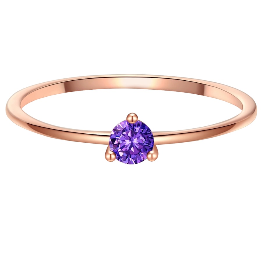 Glanzstücke München Ring Sterling Silber Zirkonia in Roségold 60 Damen