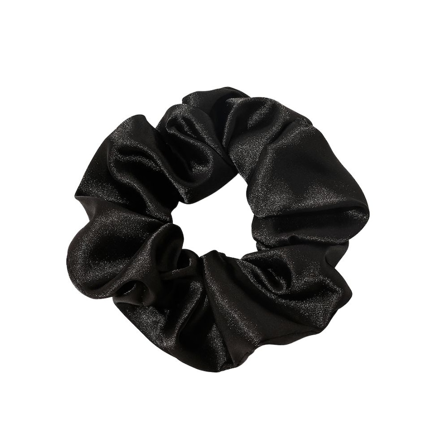 SOHO Satin Scrunchie Schwarz Damen