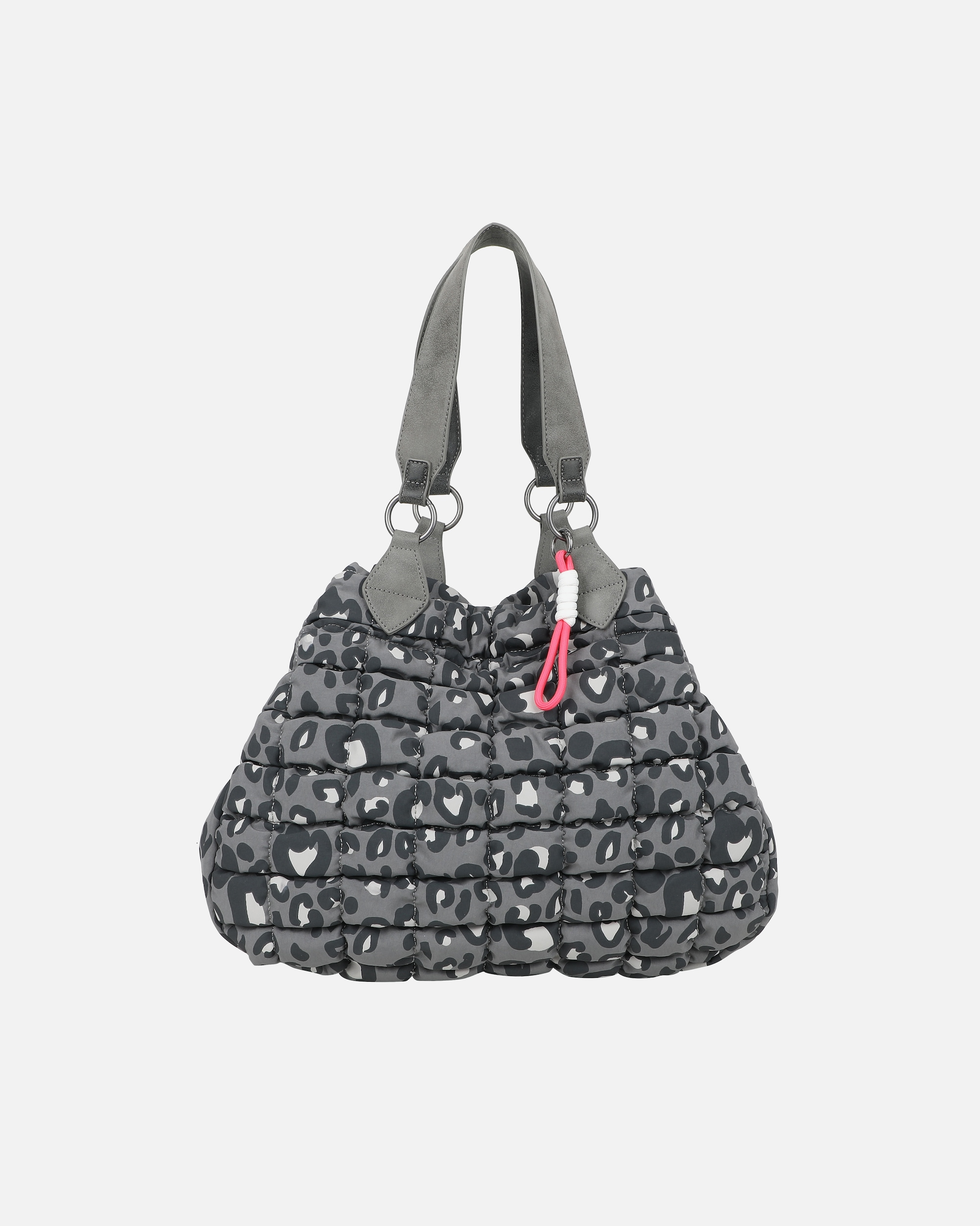 Tasche für Weiblich Fritzi aus Preußen Shopper Leo Bubble Soft Anthra mit tollem Griff und großen Füllvolumen grau