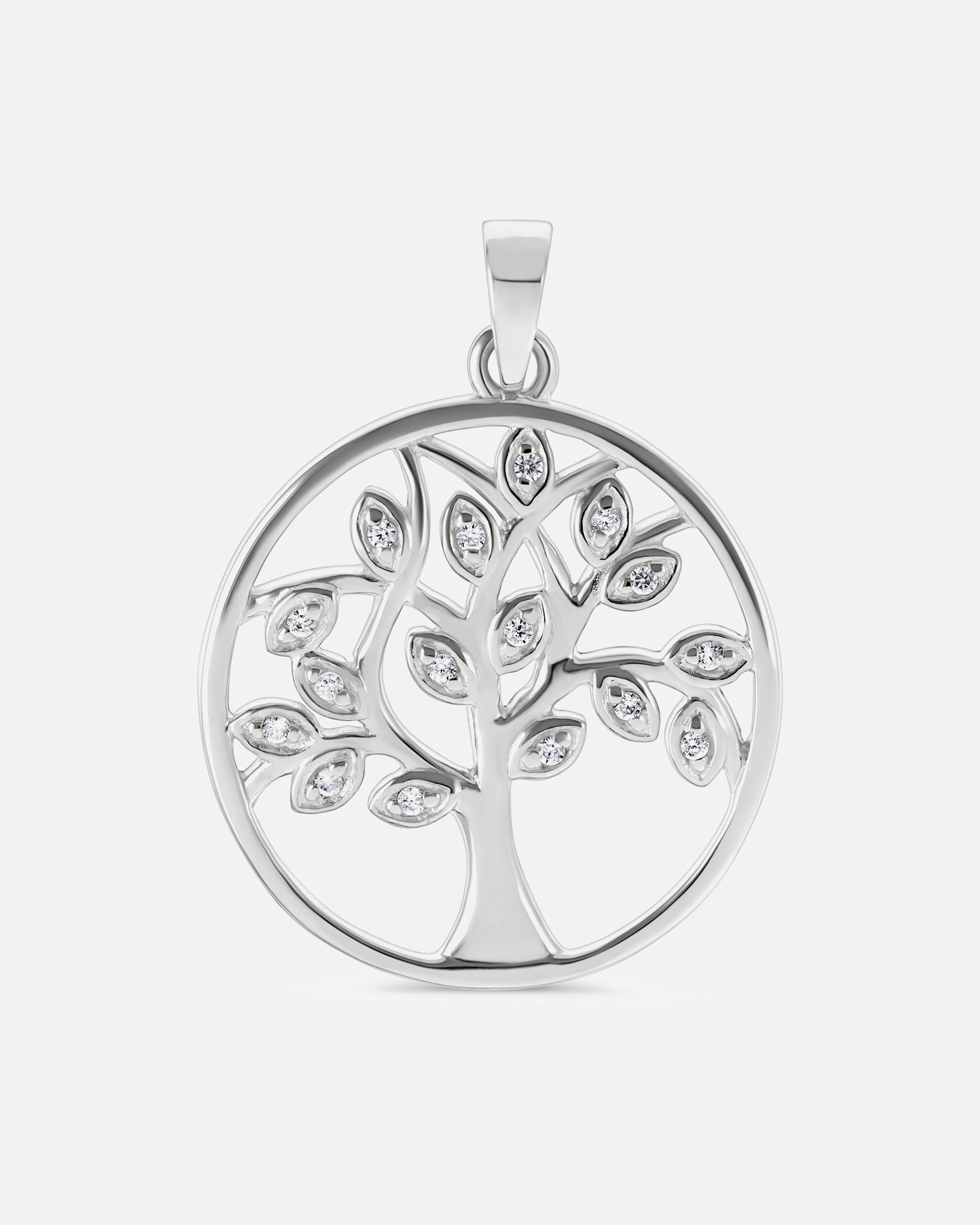 Anhänger für Weiblich FAVS Anhänger 925er Silber, Farbstein One Size