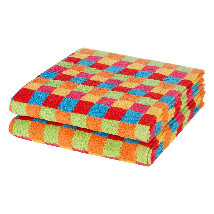 Cawö Duschtuch-Set Lifestyle (2er Set) Mehrfarbig Hellbraun