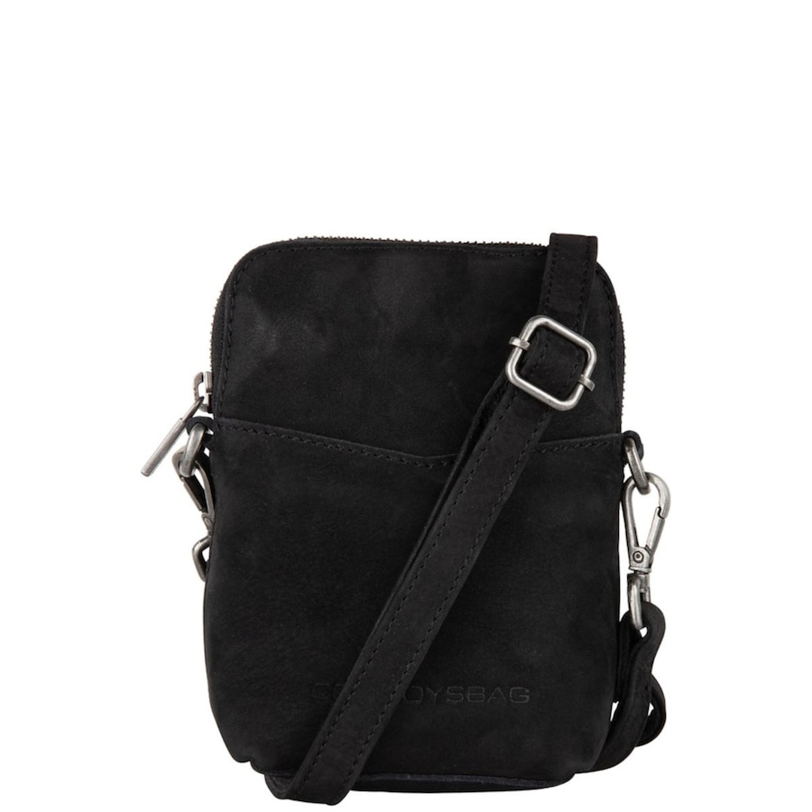 Cowboysbag Newton Umhängetasche Leder 12 cm Schwarz Damen