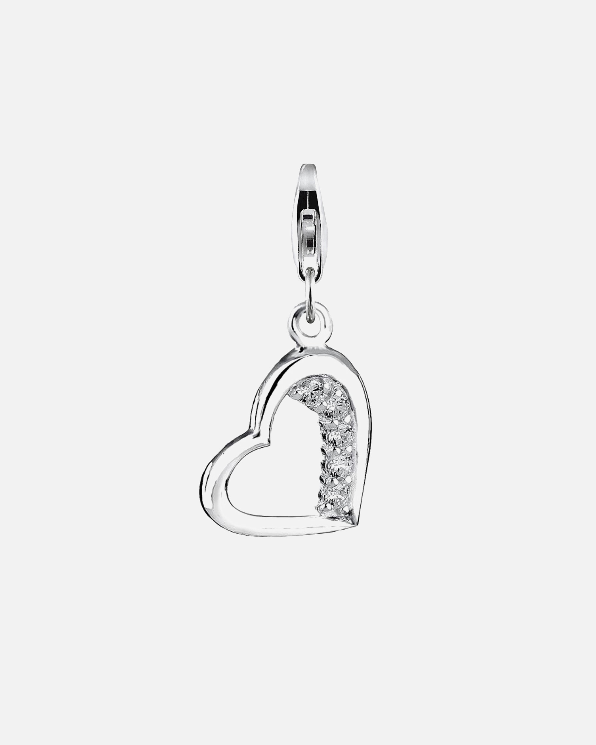 Schmuckanhänger für Weiblich Nenalina Herz Motiv Anhänger Cubic Zirkonia 925 Silber OneSize