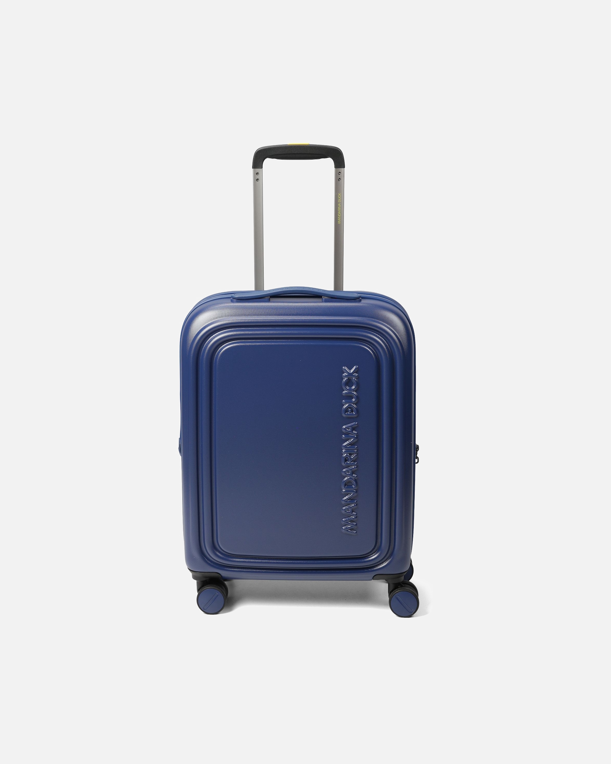 Handgepäckkoffer für Männlich Mandarina Duck Logoduck + 4 Rollen Kabinentrolley S 55 cm deep blue
