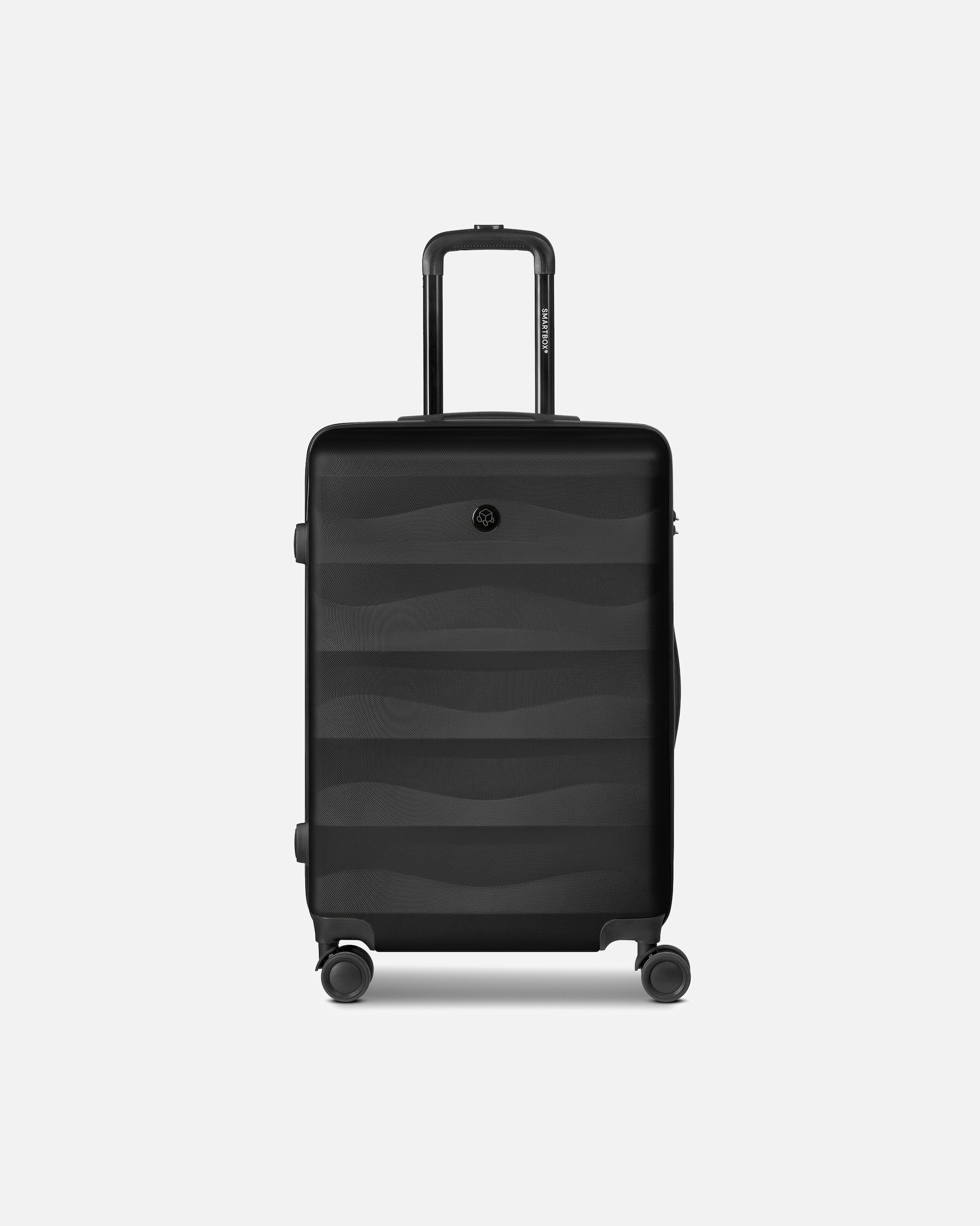Koffer für Männlich Smartbox Default Brand Line Edition 03 4 Rollen Trolley 65 cm black