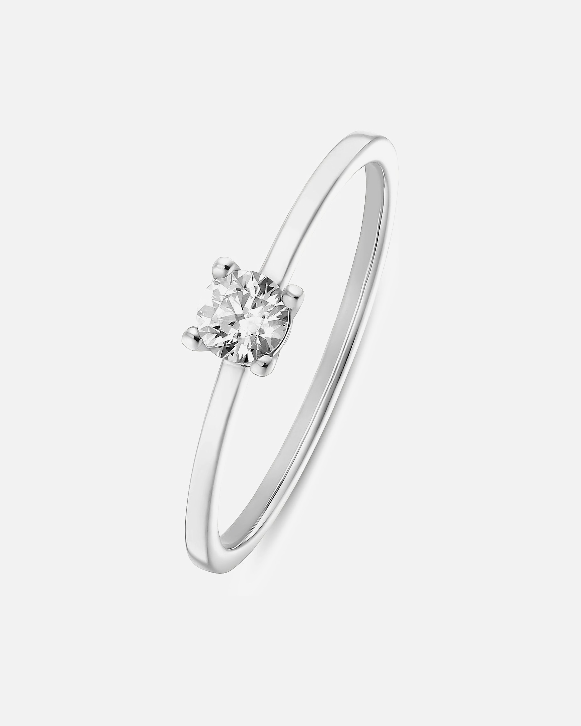 Ring für Weiblich CHRIST Damenring 375er Weißgold 50