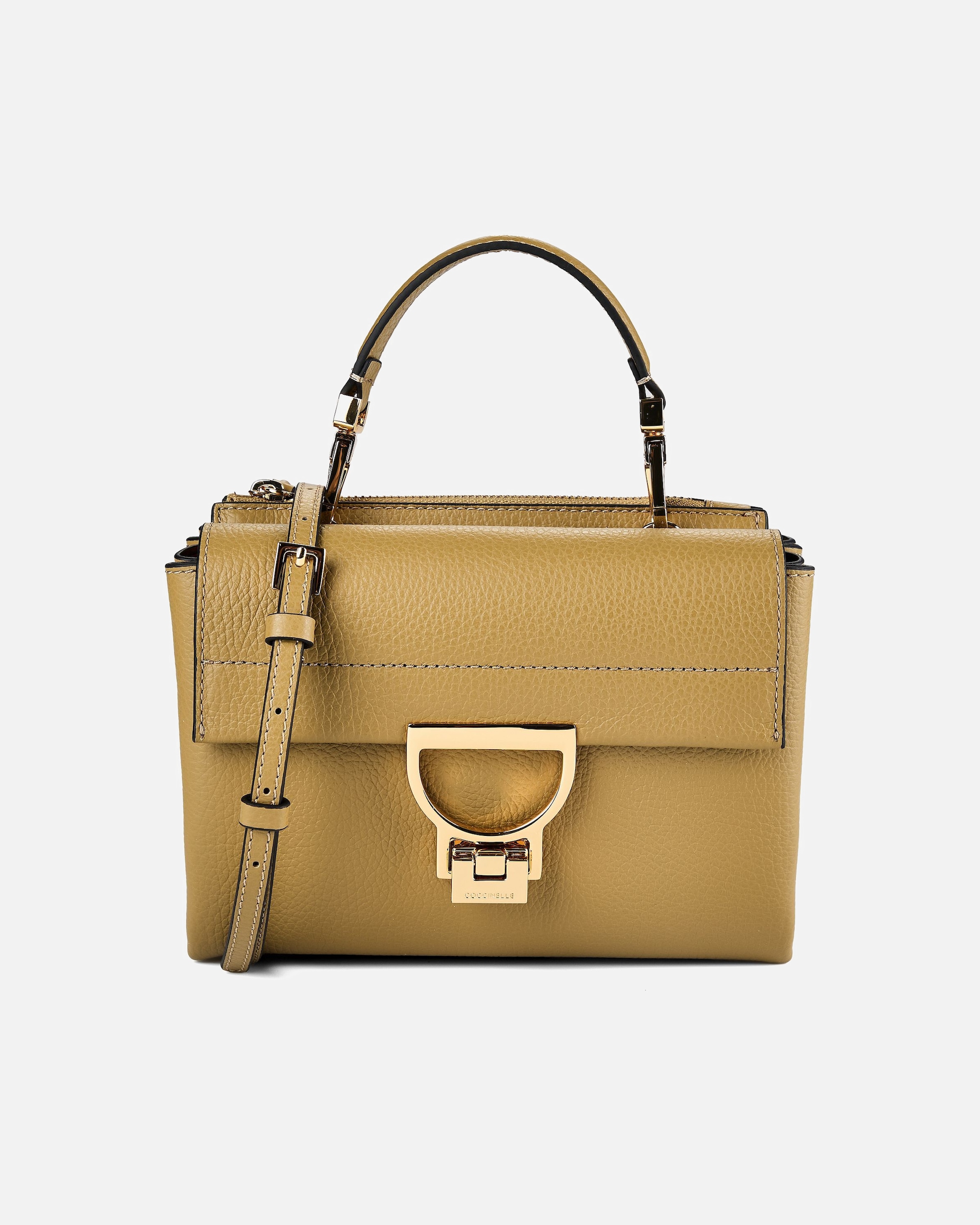 Tasche für Weiblich Coccinelle Arlettis Henkeltasche seagrass