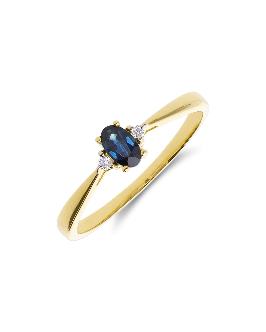 Lucardi Ring 585 Gold 55mm Damen