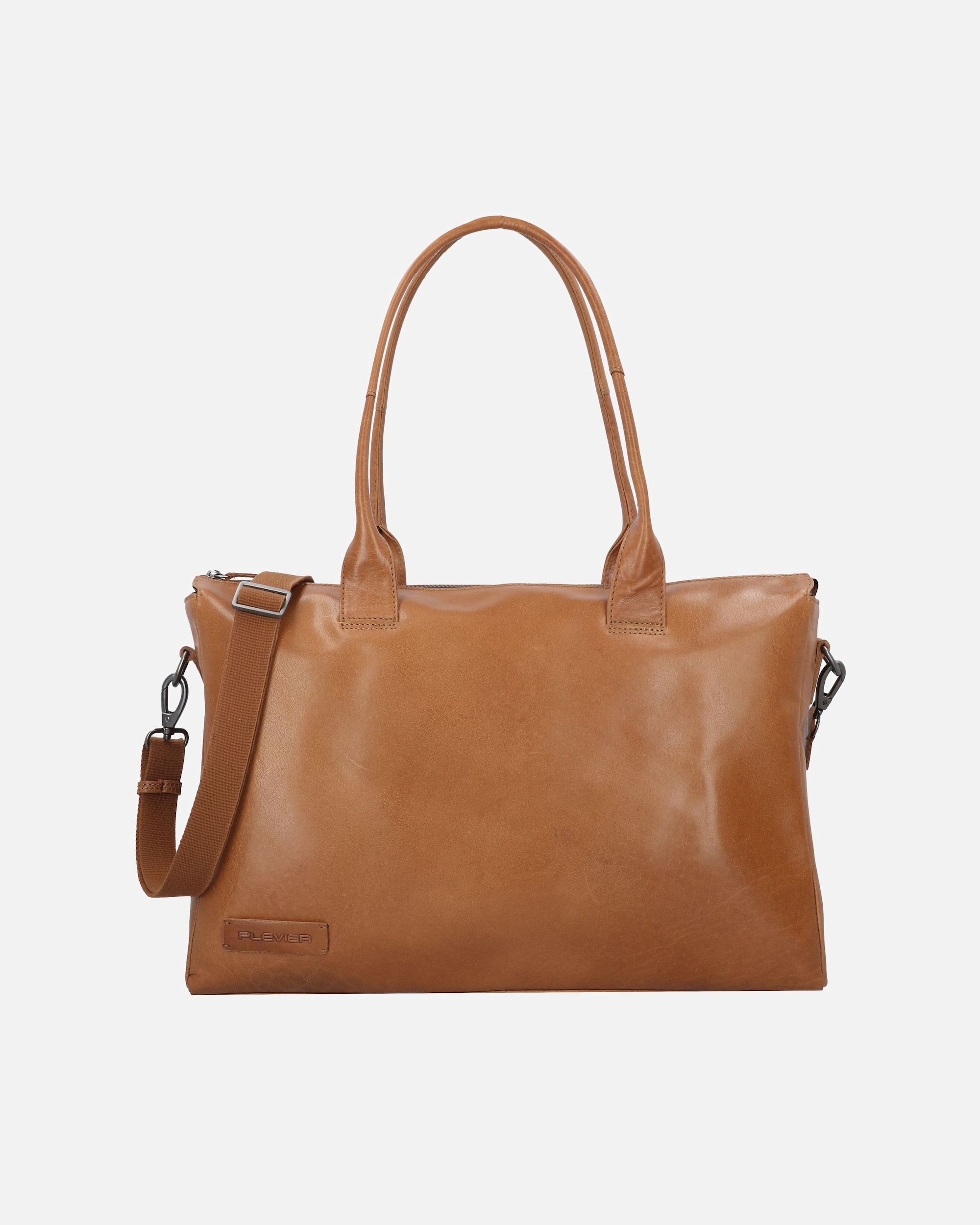 Clutch für Weiblich Plevier Rock Schultertasche cognac